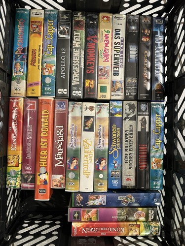 35x vhs kassetten sammlung - 35x,