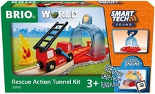 Brio Rescue Action Tunnel mit Sounds Brio Zugtunnel