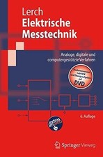 Elektrische Messtechnik: Analoge, digitale und computergestützte Buch Springer