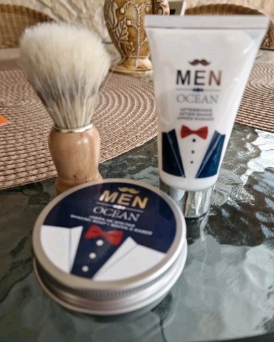 Rasier set pinsel aftershave - -,
