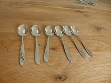 WMF Cromargan Wien 6 Kaffeelöffel Teelöffel 12,8 cm