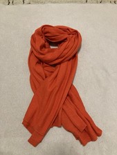 OPUS Schal Damen,  orange ohne Fransen