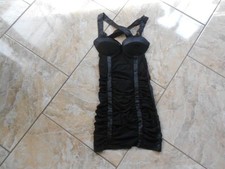 Stretch Corsagen Raff Kleid S