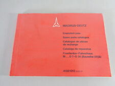 Teilekatalog Magirus Deutz Frontlenker-Fahrerhaus Baureihe 5505 Stand 03/1976