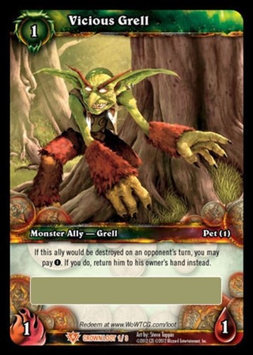 Wow loot card - wow,