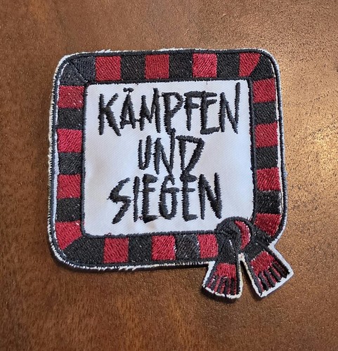 Fußball patch mit farbwahl - fußball,