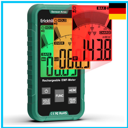 Emf messgerät 1 - messgerät, 3-in-1