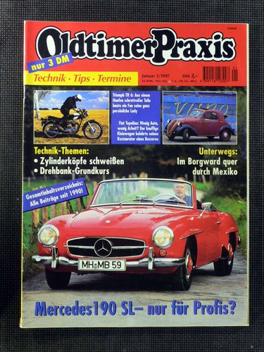 Oldtimer praxis januar 1997 - oldtimer, januar/1997