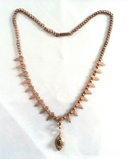 Antike Biedermeier Halskette