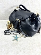 schwarze Damen Handtasche aus