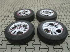 4 X Helo HE796 Axe Chrome Chrom Felgen Felge LK: 5x114.3 / 5x120.7 7.5JX16 ET38