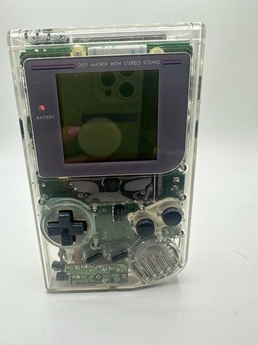 Nintendo game boy transparent - nintendo,