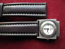 Breitling 12h UTC Modul mit original Lederarmband