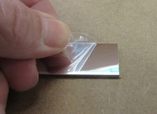 Alu-Verbundplatte 3 mm Spiegel Innen und Außeneinsatz 700x21 mm Streifen DIBOND®