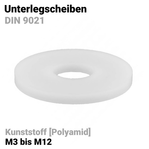 Unterlegscheiben kunststoff - kunststoff,