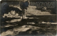 Ein russischer Panzerkreuzer de Bajan Klasse - U Boot -92484