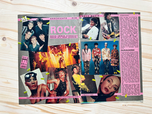 Rock musik ddr magazin - rock, neues