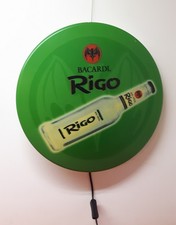 Bacardi  Rigo Reklame Wandleuchte Lampe Fledermaus