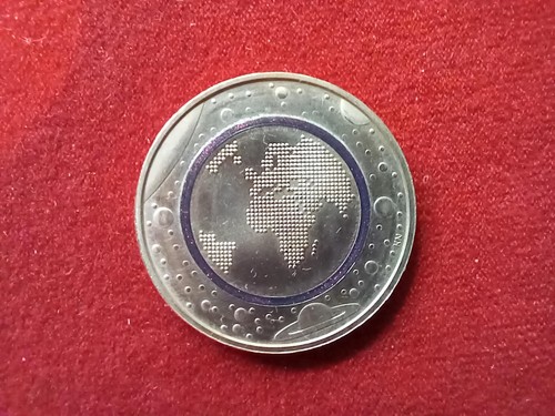 Brd euro münze - 5, blauer