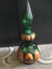 Vintage Grüne Flasche mit