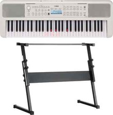 Yamaha EZ-310 Leuchttasten-Keyboard Safety Fix Set Weiß 61 Tasten Z-Ständer