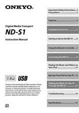 Onkyo ND-S1 Digital Media