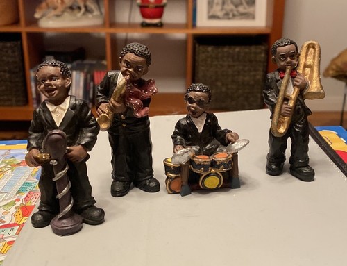 Vintage jazz band - band, 4