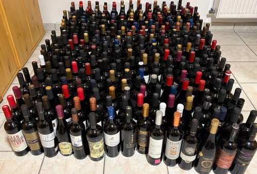 321 flaschen rotwein - 321,