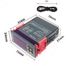 Mikrocomputer-Temperaturregler Digital-Display-Thermostat-Schalter Für Aquarium