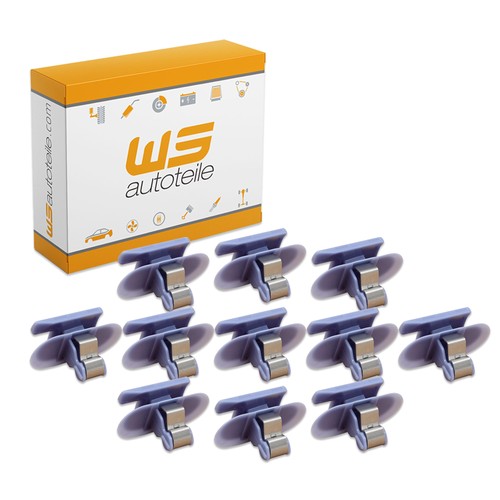 10x clips befestigungsclips - clips,