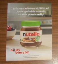 Seltene Werbung Ferrero NUTELLA - Enjoy every bit 2025