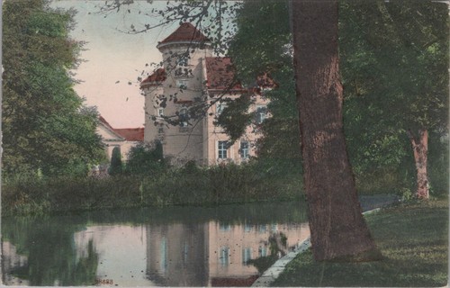 Rheinsberg schloss park - ak,