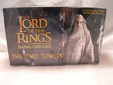 Herr der Ringe TCG TWO TOWERS SEALED BOOSTER BOX 36 PACKS