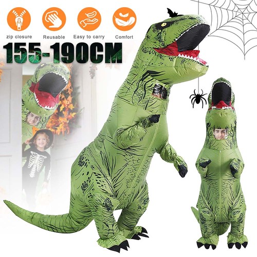 Aufblasbares kostüm dino - kostüm,