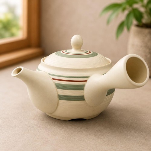 Japanische gestreifte kyusu - japanische,