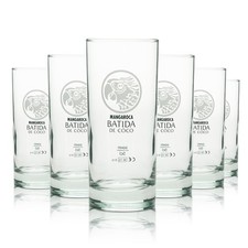 6x Batida de Coco Likör Glas