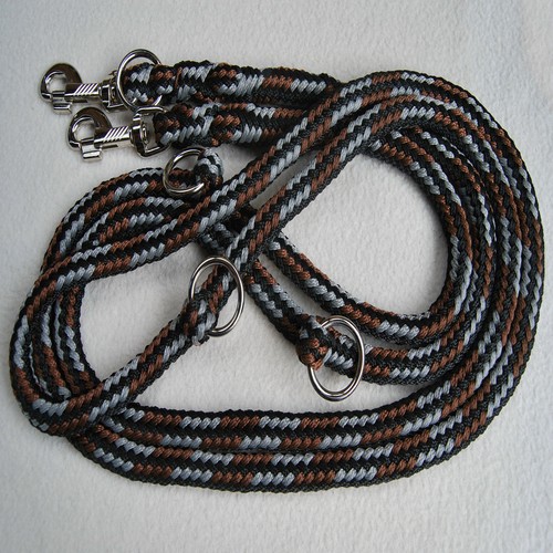Hundeleine 3fach 2 4m - 2,0m, /