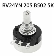 5K Potentiometer RV24YN 20S B502 24mm Single Turn for Motor Speed Control