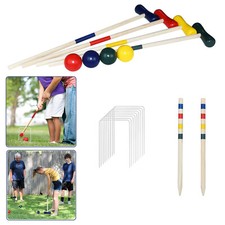 Krocket Croquet Holz Spiel