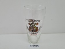 Bierglas 100 Jahre VEB Rostocker Brauerei Hanseat Küche Haushalt alt #236836