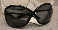 ? TOM FORD Whitney Sonnenbrille Cat Eye TF9 FT0009 schwarz UV400 Oversize Top