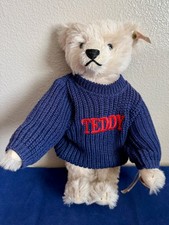 12" Steiff Teddy G, Grey