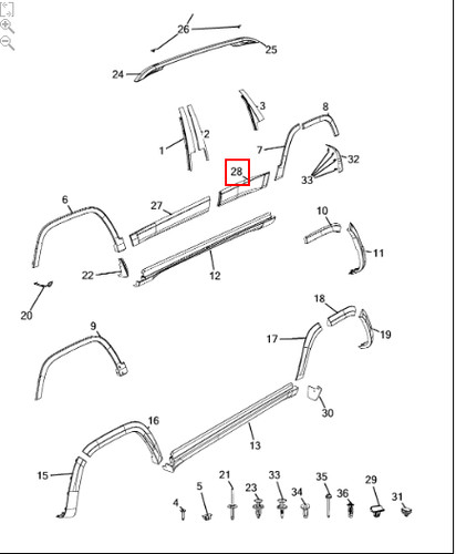 Rammschutzleiste jeep cherokee - rammschutzleiste,