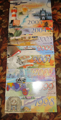 Mit briefmarken durch das - mit,