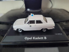 Schuco Opel Kadett B Polizei (weiß) Modellauto 1:43 limitierte Auflage von 2000