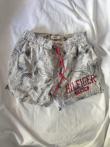 Tommy hilfiger badehose weiß - tommy,