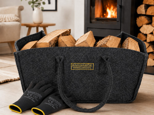 Kaminholzkorb kaminholztasche - kaminholzkorb,