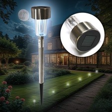 Edelstahl Solarlampe