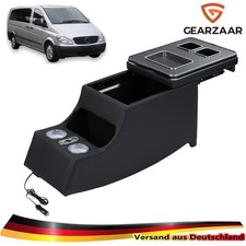 Mittelkonsole Armlehne Schwarz