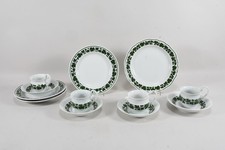 Q43B23- Meissen Porzellan Kaffeegeschirr Weinlaub meist 1. Wahl